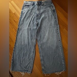 rag & bone Women’s Light Blue wide leg Jeans lightweight size 31